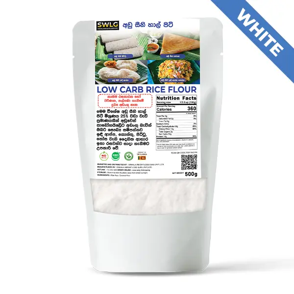 low sugar white rice flour